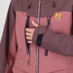 KARPOS W Midi Shell W Jacket, Deco Rose/Huckleberry velikost: S