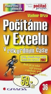 Počítáme v Excelu - Tomáš Šimek - e-kniha