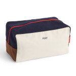 HAY Kosmetická taška Multi Wash Bag M Cream, modrá barva, krémová barva, textil