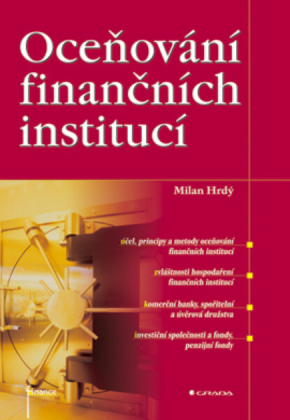 Oceňování finančních institucí - Milan Hrdý