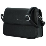 Stylová dámská koženková crossbody kabelka MaxFly Hanele, černá