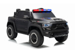 Mamido Elektrické autíčko Dodge Ram černé s majáky 4x4 | 12V10Ah