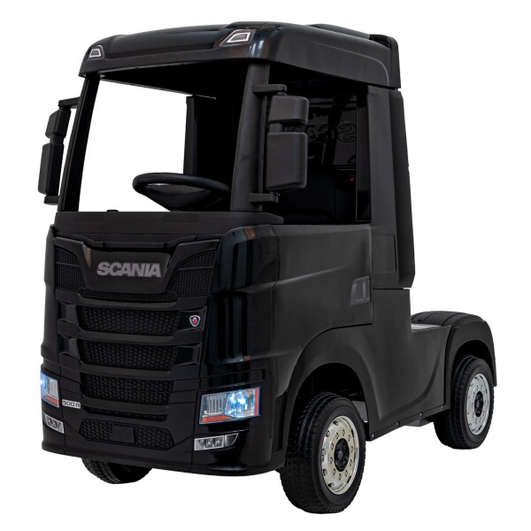 Mamido Elektrický kamion Scania R-SERIE 4x4 černý
