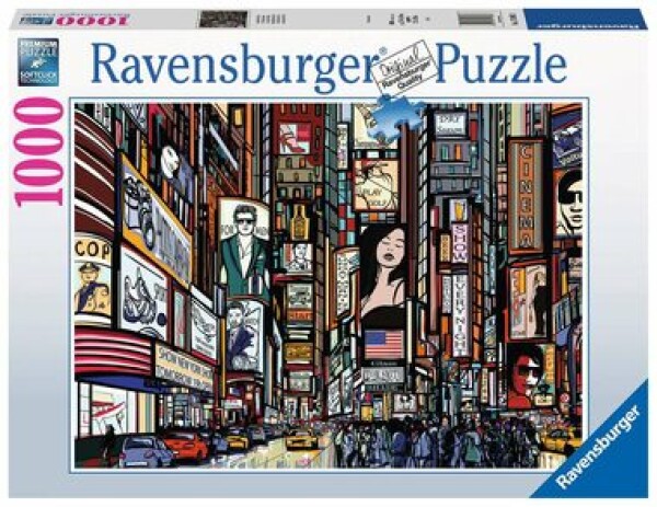 RAVENSBURGER Barevný New York 1000 dílků