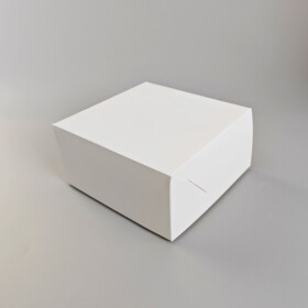 Cake star dortová krabice JOY bílá nepromastitelná 20x20x10cm