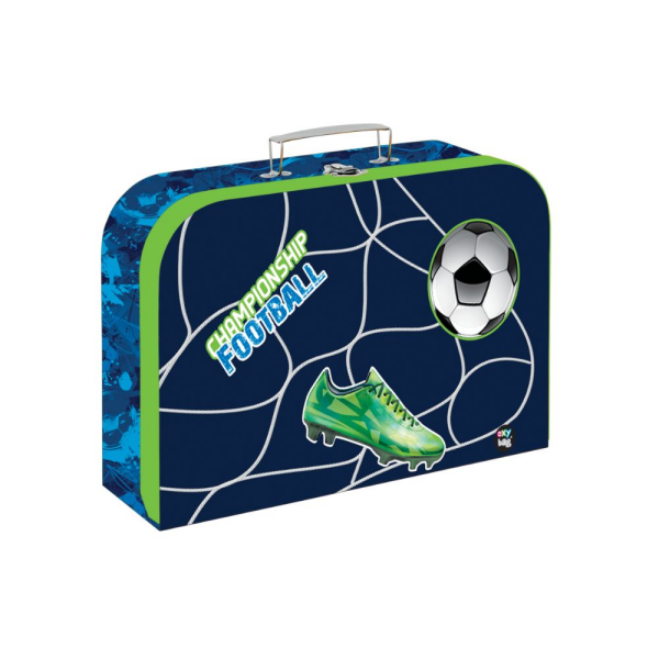 Kufřík lamino 34 cm fotbal