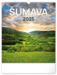 Kalendář 2025 nástěnný: Šumava, 30 34 cm