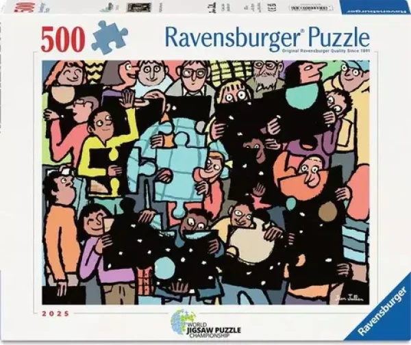 RAVENSBURGER Puzzle Milovníci skládání