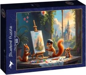 BLUEBIRD Puzzle Veverčí ateliér