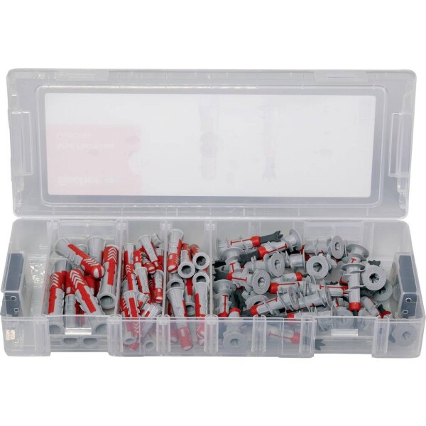 Fischer 560098 MiniFixTainer DuoLine Upevňovací sada 77 ks