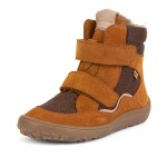 Dětské zimní barefoot boty TEX WINTER Cognac, Froddo, G3160233-1, hnědá - 24