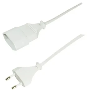 LogiLink prodlužovací napájecí kabel CEE 7/16 bílá / Napájecí kabel / 2 m (CP126)