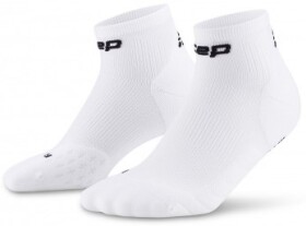 CEP Kotníkové ponožky 5.0 pánské white - CEP pánské kotníkové běžecké kompresní ponožky 5.0 - white Velikost: III (EUR 39-42)