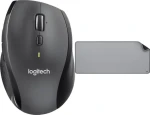 Logitech M705 Marathon + Studio Series středně šedá / Sada bezdrátová myš + podložka