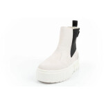 Dámské kotníkové boty Mayze Chelsea Suede W 382829 02 Ecru s černou - Puma ecru-černá 40