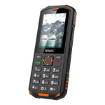 EVOLVEO StrongPhone X5 černo-oranžová / 2.4" / 0.3MP / Dual-SIM / IP68 (SGM SGP-X5)