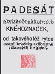 Padesát akvisitněexklusivních kněhoznaček