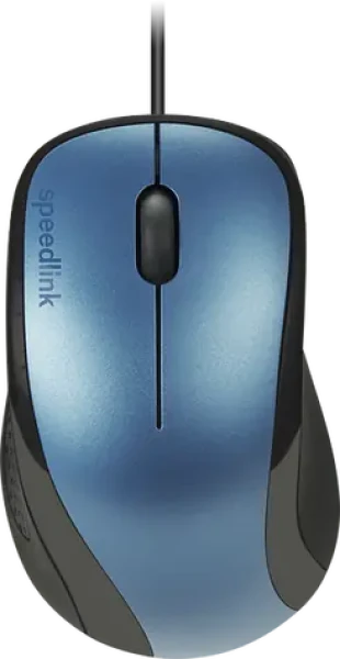 KAPPA Mouse - USB modrá / drátová myš / optická / 1000 DPI / 3 talčítka / USB / 1.4m (SL-610011-BE)