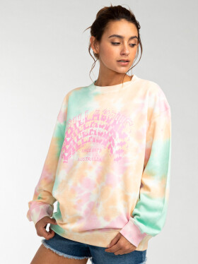 Billabong ARCHSTACK Tie Dye dámská mikina přes hlavu