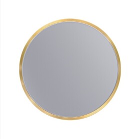 Erga Round, kulaté zrcadlo 30cm, zlatý rám, ERG-V01-ROUND-3030-GD