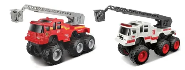 Maisto Builder Zone Quarry monsters - vůz s žebříkem