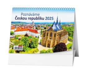 Poznáváme Českou republiku 2025 stolní kalendář