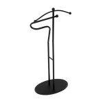 Němý sluha, kov, černá, 83213 BK