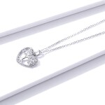 Dárkové Balení Stříbrný náhrdelník Strom života - stříbro 925/1000, Stříbrná 45 cm