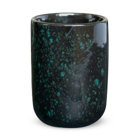 Koupelnový hrnek AWD Interior Beso 1925 černo zelená AWD02191925