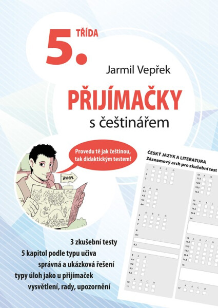 Přijímačky s češtinářem – 5. třída - Jarmil Vepřek