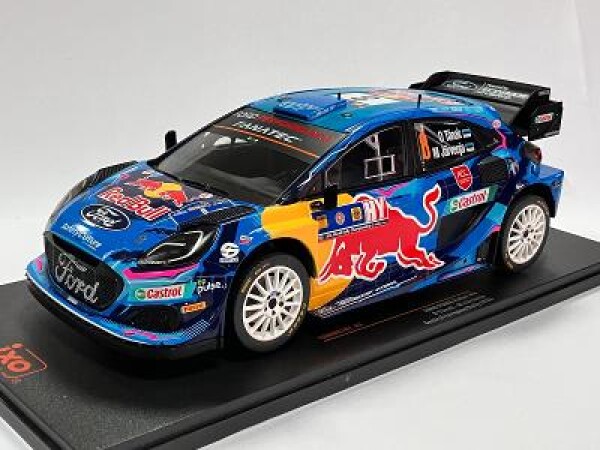 Ford Puma Rally1 #8 2023 Tänak / Järveoja - IXO 1/18 #18RMC187.22