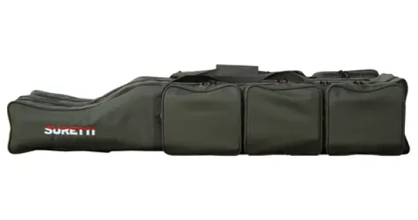 Suretti Obal na pruty tříkomorový 95 cm / Obal na pruty / Rybářské potřeby