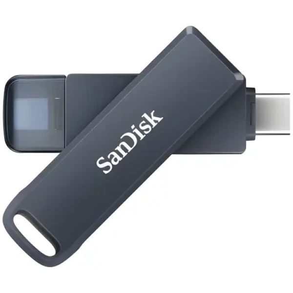SanDisk iXpand Phone Drive 256 GB Metallic Sky / Flash Disk / USB-C (SDIXD0N-256G-GN6NE)