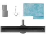 REA - Odtokový žlab Neox Slim pro black 90 REA-G2711