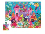 Crocodile Creek Puzzle mini tubus - Palác mořský panen (24 dílků)