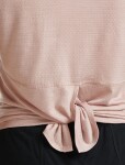Dámské merino triko s krátkým rukávem ICEBREAKER Wmns 125 Cool-Lite Speed SS Slit Back Tee, Pink Quartz velikost: S