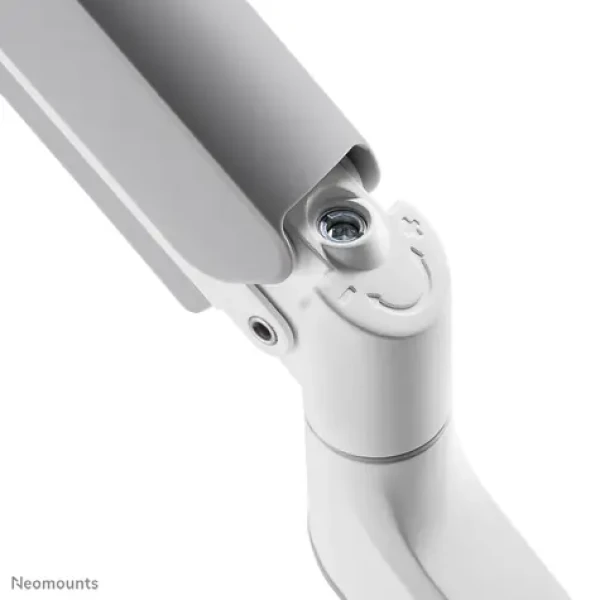 Neomounts TIS DS75-450WH2 bílá / Stolní držák pro 2 monitory / 17-32" / VESA 75x75 - 100x100 / nosnost 8 kg (DS75-450WH2)