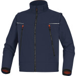 DELTA PLUS Polar mikiny - Softshell - Svetry Barva: Námořnická Modrá/ Oranžová, Velikost: 2XL (ORSAMOXX)