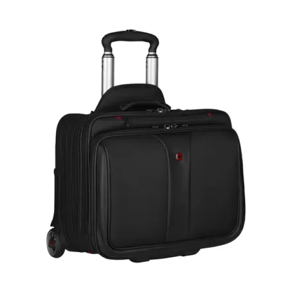 WENGER Patriot dvojitá business brašna s kolečky na notebook 17 černá (600662)