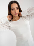 Dámská halenka TW BZ OB 046.62P bílá - FPrice ecri(krémová) XL