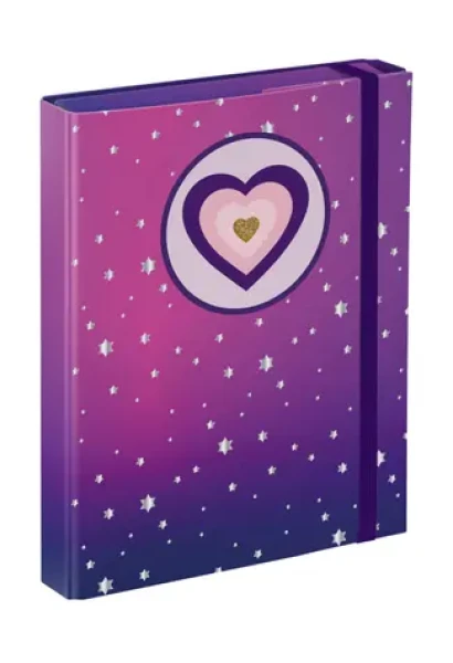 BAAGL Desky na školní sešity A5 Koně srdce / 17 x 23 x 3 cm (A-34853)