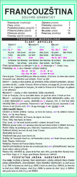 FRANCOUZŠTINA souhrn gramatiky Vratislav Slezák