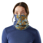 SMARTWOOL Thermal Merino Colorblock Neck Gaiter, Nightfall Blue Floral univerzální