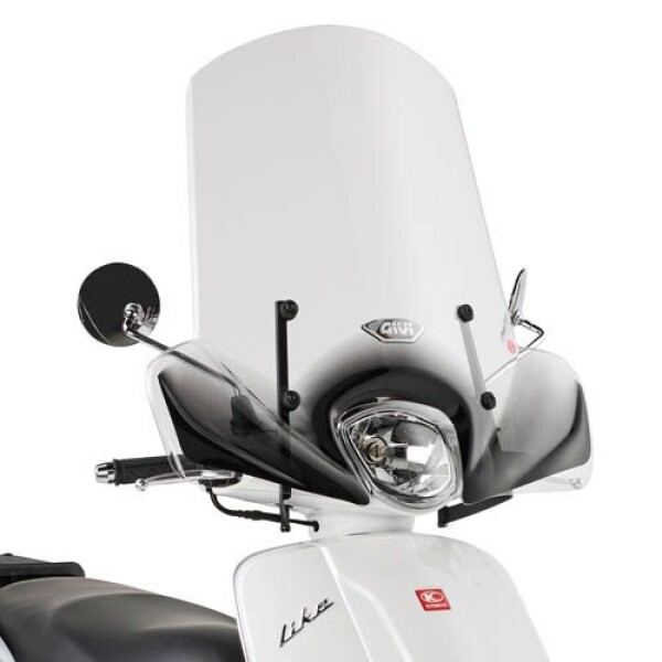 6102A plexi čiré Kymco Like 50-125-200i (09-16)/Piaggio Zip, vxš520x666 mm, použij sadu A 6102A