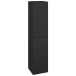 Dřevojas - Vysoká skříň s košem na prádlo DOS SVD2K 35 - N03 Graphite / Úchytka T06 / N03 Graphite / Pravé 210939HP