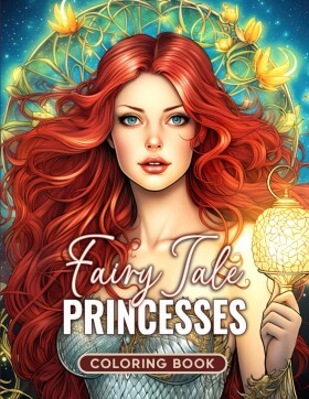 Fairy Tale Princesses, antistresové omalovánky, Max Brenner