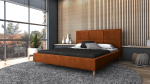 FRONTI Postel SAND 180x200 měděná