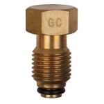 KS Tools 150.2344 Uzavírací adaptér M14x1,5 s vnějším závitem a šestihran 16 mm s těsnicím kroužkem