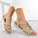 Pohodlné sandály Rieker W RKR680 beige 39