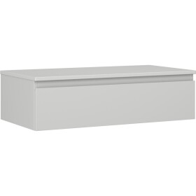 MEXEN/S - Orio koupelnová skříňka pod umyvadlo 90 cm s deskou, 1 šuplík, šedá mat 91A10-09023-1-BFC62